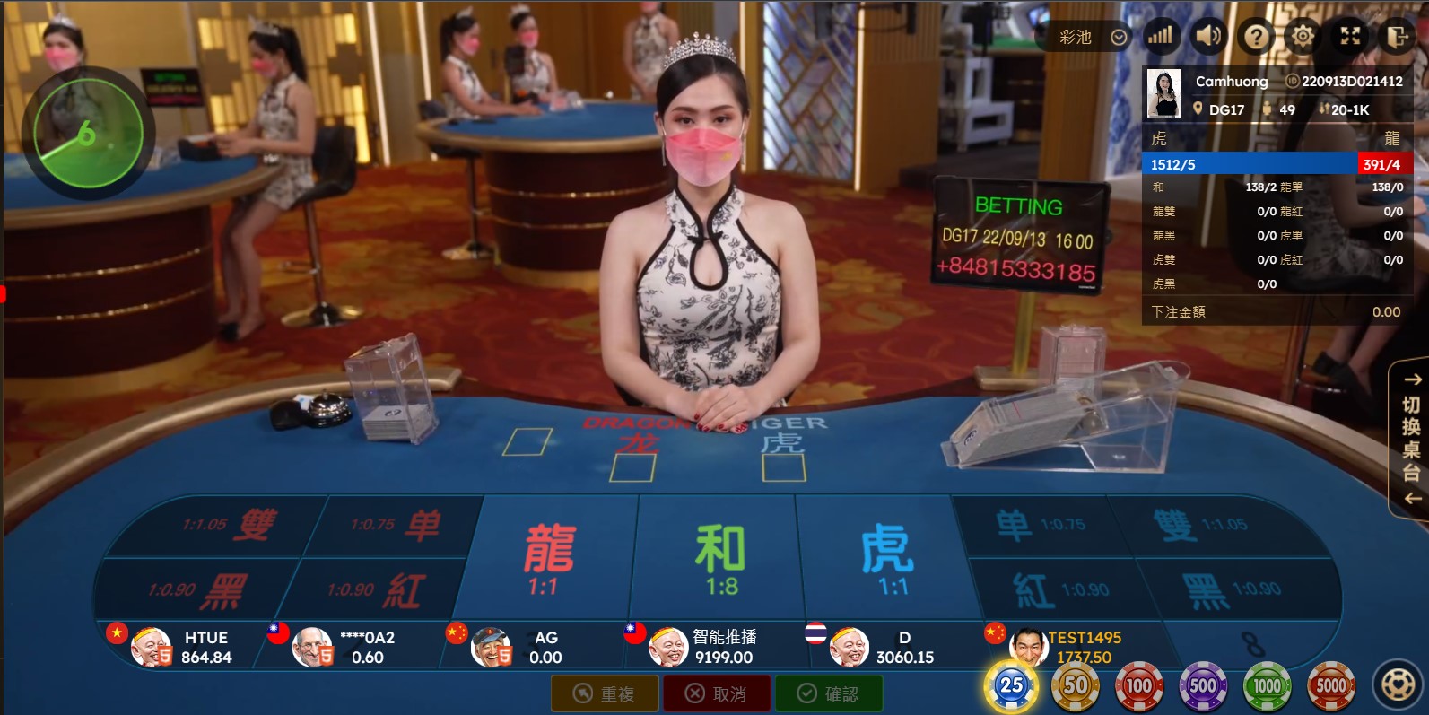 經典棋牌遊戲【龍虎鬥】必勝訣竅|TU娛樂城