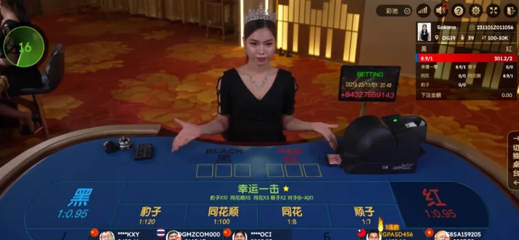 TU娛樂城DG真人炸金花玩法詳細介紹,真人視訊+高賠率!